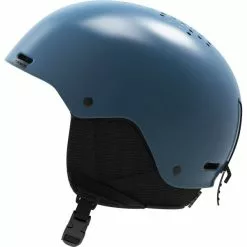 Casques Ski SALOMON BRIGADE+ DARK DENIM 22 Bleu -Optique Sécurité Soldes 9 103421 brigade dark denim l41162000 03