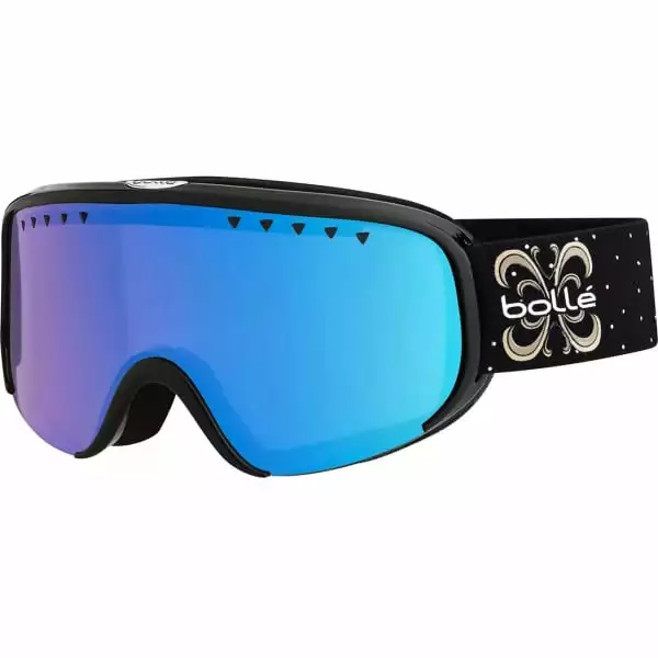 Masques De Ski BOLLE SCARLETT BLACK SHINY PHOTOCHROMIC VERMILLON BLUE CAT 1 TO 3 22 Noir / Bleu 1 Masques De Ski BOLLE SCARLETT BLACK SHINY PHOTOCHROMIC VERMILLON BLUE CAT 1 TO 3 22 Noir / Bleu