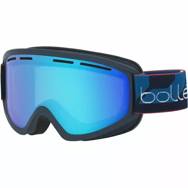 Masques De Ski BOLLE SCHUSS NAVY MATTE LIGHT VERMILLON BLUE CAT 1 22 Noir / Bleu 1 Masques De Ski BOLLE SCHUSS NAVY MATTE LIGHT VERMILLON BLUE CAT 1 22 Noir / Bleu