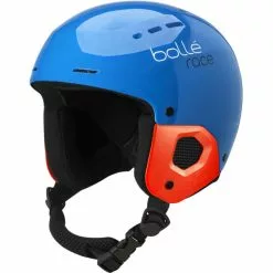 Casques Ski BOLLE QUICKSTER BLUE SHINY 22 Bleu / Rouge