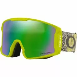 Masques De Ski OAKLEY LINE MINER L SIGKAZU GNFLRL W/ PRIZMJD 22 Vert / Bleu