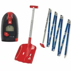 Packs Sécurité Avalanche ARVA PACK SAFETY BOX EVO4 V2 22 Noir / Rouge / Bleu