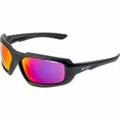 Lunettes De Soleil Lifestyle CAIRN TRAX HIGH CONTRAST MAT BLACK 22 Noir / Violet / Jaune