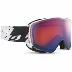 Masques De Ski JULBO ALPHA WHITE/BLACK GLARE CONTROL SPECTRON2 22 Noir / Blanc
