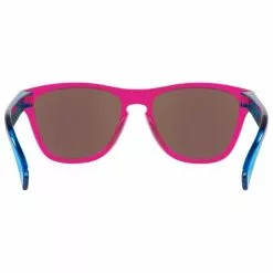 Lunettes De Soleil Lifestyle OAKLEY FROGSKINS XXS POL CLEAT W/ PRIZM VIOLET 22 Bleu / Rouge -Optique Sécurité Soldes 9 109081 frogskins xxs pol cleat w prizm violet oj9009 0348 05