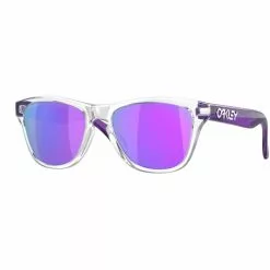 Lunettes De Soleil Lifestyle OAKLEY FROGSKINS XXS ACID PINK W/ PRIZM SAPPHIRE 22 Bleu / Rouge