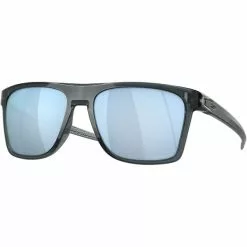 Lunettes De Soleil Lifestyle OAKLEY LEFFINGWELL CRSTL BLK W/ PRIZM DPWTRPOL 22 Gris / Bleu
