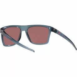 Lunettes De Soleil Lifestyle OAKLEY LEFFINGWELL CRSTL BLK W/ PRIZM DPWTRPOL 22 Gris / Bleu -Optique Sécurité Soldes 9 109090 leffingwell crstl blk w prizm dpwtrpol oo9100 0557 04