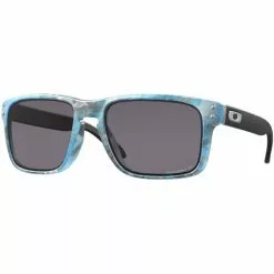 Lunettes De Soleil Lifestyle OAKLEY HOLBROOK SCTY SXRL W/ PRIZM GREY POLAR 22 Blanc / Bleu / Noir