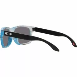 Lunettes De Soleil Lifestyle OAKLEY HOLBROOK SCTY SXRL W/ PRIZM GREY POLAR 22 Blanc / Bleu / Noir -Optique Sécurité Soldes 9 109101 holbrook scty sxrl w prizm grey polar oo9102 v855 03