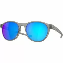 Lunettes De Soleil Lifestyle OAKLEY REEDMACE MT GRY INK W/ PRIZM SAPPHIRE 22 Gris