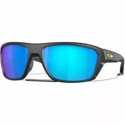Lunettes De Soleil Sport OAKLEY SPLIT SHOT HI RES BLUE W/ PRIZM SAPP PLR 22 Noir / Bleu