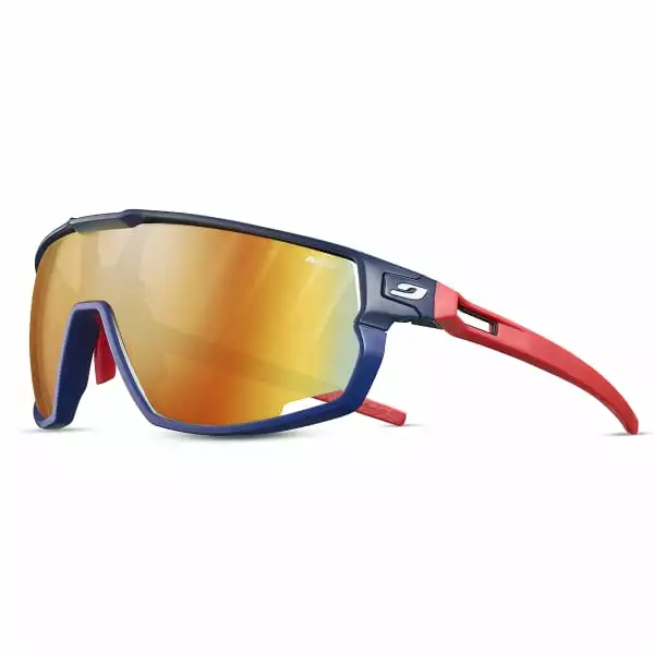 Lunettes De Soleil Sport JULBO RUSH BL/WHITE/RED RV P13LA ML RED 22 Bleu / Rouge 1 Lunettes De Soleil Sport JULBO RUSH BL/WHITE/RED RV P13LA ML RED 22 Bleu / Rouge
