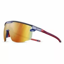Lunettes De Soleil Sport JULBO ULTIMATE BL/WHITE/RED RVP13LAML RED 22 Bleu / Rouge