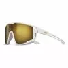 Lunettes De Soleil Sport JULBO FURY S WHITE MAT SP3 ML OR 22 Blanc