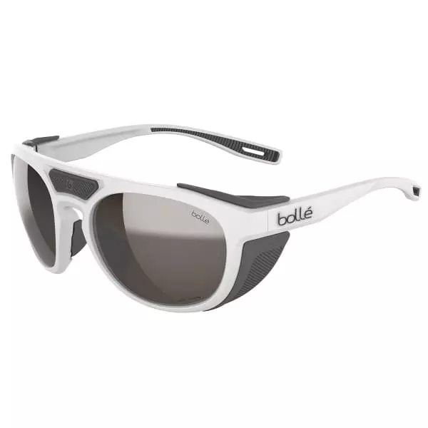 BOLLE Lunettes De Soleil Sport BOLLÉ ADVENTURER WHITE MATTE SOLACE 4 BROWN GUN 22 Blanc / Gris 1 BOLLE Lunettes De Soleil Sport BOLLÉ ADVENTURER WHITE MATTE SOLACE 4 BROWN GUN 22 Blanc / Gris