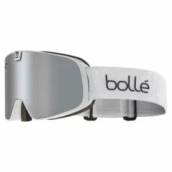 Masques De Ski BOLLE NEVADA NEO WHITE MATTE - BLACK CHROME CAT 3 & LIGHT VERMILLON BLUE CAT 1 23 Blanc
