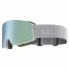Masques De Ski BOLLE NEVADA SMALL LIGHTEST GREY MATTE - VOLT ICE BLUE CAT 3 23 Gris