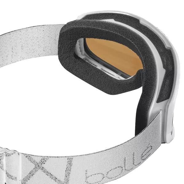 Masques De Ski BOLLE SIERRA WHITE & SILVER SHINY - VERMILLON BLUE CAT2 23 Blanc 2 Masques De Ski BOLLE SIERRA WHITE & SILVER SHINY - VERMILLON BLUE CAT2 23 Blanc – Image 2