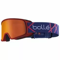 Masques De Ski BOLLE NEVADA JR ALEXIS PINTURAULT SIGNATURE SERIES - SUNRISE CAT2 23 Rouge / Bleu