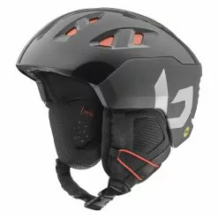 Casques Ski BOLLE RYFT EVO MIPS BLACK SHINY 23 Noir / Rouge / Blanc
