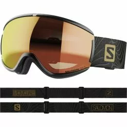 Masques De Ski SALOMON IVY PHOTO BK MONTANA/AW RED 23 Noir