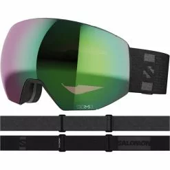 Masques De Ski SALOMON RADIUM PRIME SIGMA BK/UNIV EM 23 Noir