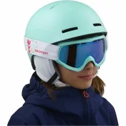 Casques Ski SALOMON GROM ARUBA 23 Bleu 9 Casques Ski SALOMON GROM ARUBA 23 Bleu -Optique Sécurité Soldes 9 114612 grom aruba l40836600 05