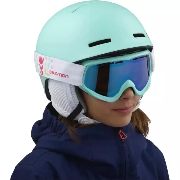 Casques Ski SALOMON GROM ARUBA 23 Bleu 5 Casques Ski SALOMON GROM ARUBA 23 Bleu – Image 5