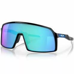 Lunettes De Soleil Sport OAKLEY SUTRO POLISHED BLACK W/PRIZM SAPPH 22 Noir / Bleu