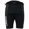 Shorts De Protection POC RACE SHORTS URANIUM BLACK 23 Noir