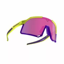 Lunettes De Soleil Sport DYNAFIT TRAIL EVO SUNGLASSES CACTUS/PURPLE CAT 3 23 Violet / Jaune