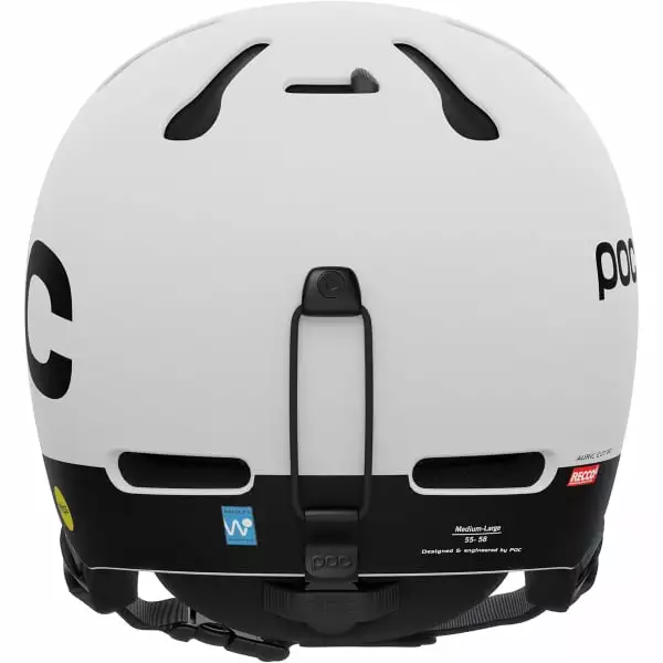Casques Ski POC AURIC CUT BC MIPS HYDROGEN WHITE MATT 23 Blanc 4 Casques Ski POC AURIC CUT BC MIPS HYDROGEN WHITE MATT 23 Blanc – Image 4