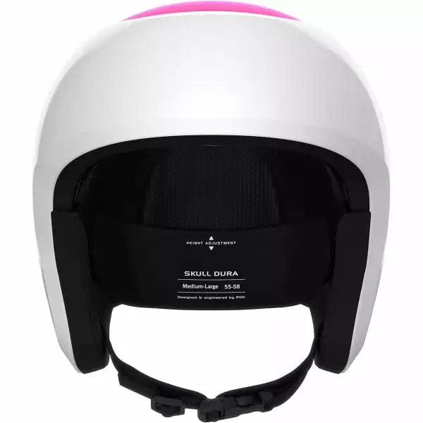 Casques Ski POC SKULL DURA JR SPEEDY GRADIENT FLUO PINK/AVENTURINE YLW 23 Blanc 3 Casques Ski POC SKULL DURA JR SPEEDY GRADIENT FLUO PINK/AVENTURINE YLW 23 Blanc – Image 3