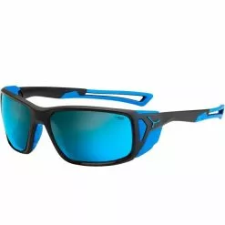 Lunettes De Soleil Sport CEBE PROGUIDE MATT BLK/BL 4000 GREY MIN FLASH BL 22 Noir / Bleu