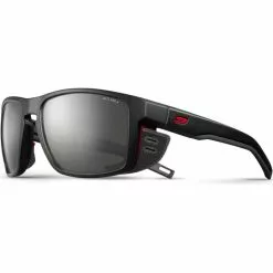 Lunettes De Soleil Sport JULBO SHIELD BLACK / RED / RED ALTI ARC 4 22 Noir