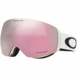 Masques De Ski OAKLEY FLIGHT DECK XM MATTE WHITE PRIZM HI PINK IRIDIUM 22 Rose