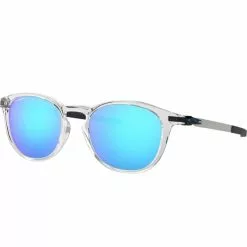 Lunettes De Soleil Lifestyle OAKLEY PITCHMAN R POLISHED CLEAR/PRIZM SAPPHIRE 22 Blanc
