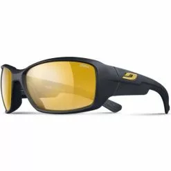 Lunettes De Soleil Sport JULBO WHOOPS NOIR MAT ZEBRA 22 Noir / Jaune