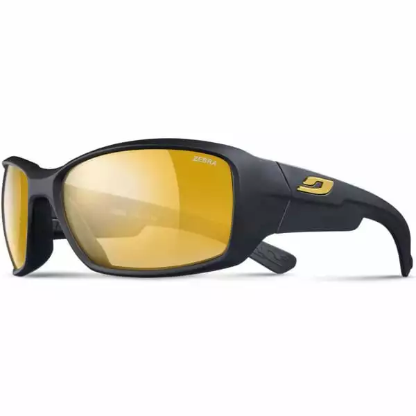Lunettes De Soleil Sport JULBO WHOOPS NOIR MAT ZEBRA 22 Noir / Jaune 1 Lunettes De Soleil Sport JULBO WHOOPS NOIR MAT ZEBRA 22 Noir / Jaune