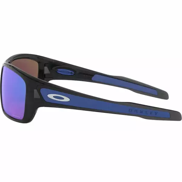 Lunettes De Soleil Sport OAKLEY TURBINE BLACK INK W/ PRIZM SAPPH 22 Noir / Bleu 3 Lunettes De Soleil Sport OAKLEY TURBINE BLACK INK W/ PRIZM SAPPH 22 Noir / Bleu – Image 3