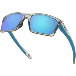 Lunettes De Soleil Lifestyle OAKLEY MAINLINK XL GREY INK W/ PRIZM SAPPH 22 Gris / Bleu -Optique Sécurité Soldes 9 59029 mainlink grey ink prizm sapphire OO9264 4261 05