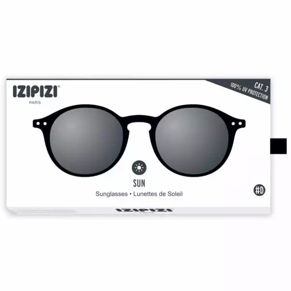 Lunettes De Soleil Lifestyle IZIPIZI #D SUN BLACK 22 Noir 4 Lunettes De Soleil Lifestyle IZIPIZI #D SUN BLACK 22 Noir – Image 4