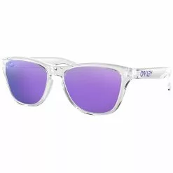 Lunettes De Soleil Lifestyle OAKLEY FROGSKINS XS POL CLEAR PRIZM VIOLET 22 Violet