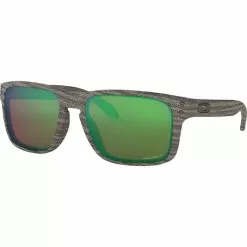 Lunettes De Soleil Lifestyle OAKLEY HOLBROOK WOODGRAIN PRIZM SHALLOW H2O POL 22 Gris / Noir