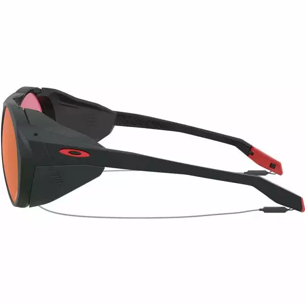 Lunettes De Soleil Sport OAKLEY CLIFDEN MATTE BLACK PRIZM SNOW TORCH 22 Noir / Rouge 4 Lunettes De Soleil Sport OAKLEY CLIFDEN MATTE BLACK PRIZM SNOW TORCH 22 Noir / Rouge – Image 4