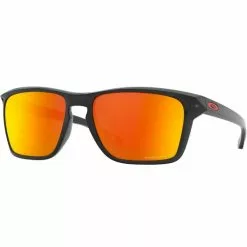 Lunettes De Soleil Lifestyle OAKLEY SYLAS BLACK INK PRIZM RUBY POL 22 Noir / Rouge