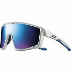 Lunettes De Soleil Sport JULBO FURY BLANC SPECTRON 3 CF BLEU 22 Blanc / Bleu