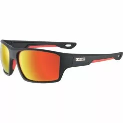 Lunettes De Soleil Sport CEBE STRICKLAND SOFT TOUCH BLACK RED ZONE GREY CAT.3 RED 22 Noir / Rouge