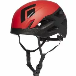 Casques Alpinisme Escalade BLACK DIAMOND VISION HELMET HYPER RED 23 Rouge / Noir